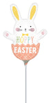 Hoppy Easter Bunny 14″ Foil Balloon by Anagram from Instaballoons