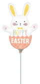 Hoppy Easter Bunny (requires heat-sealing) 14″ Balloon