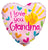 I Love You Grandma 18″ Foil Balloon by Convergram from Instaballoons