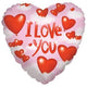I Love You Hearts Floating 18″ Balloon