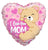 I Love You Mom Bear Hearts 18″ Foil Balloon by Convergram from Instaballoons