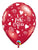 I Love You Swirling Hearts 11″ Latex Balloons by Qualatex from Instaballoons