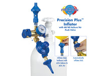 Precision Plus Inflator with 60/40 Helium Air Push Valve