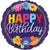 Bold Blooms Birthday Flower Bouquet 18″ Balloon