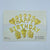 Imported Happy Birthday Gold Balloon Bouquet Banner