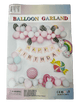 Kit de guirnalda de globos de caramelos de feliz cumpleaños