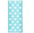 Imported Light Blue Cello Bag Big Polka 11″ x 5″ (20 count)