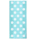 Light Blue Cello Bag Big Polka 11″ x 5″ (20 count)