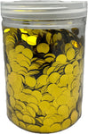 Imported Metallic Confetti Jar - Gold 1cm