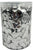 Imported Metallic Confetti Jar - Silver 1.5cm