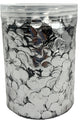 Metallic Confetti Jar - Silver 1.5cm