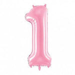 Imported Mylar & Foil #1 Pink 34″ Balloon