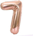 Imported Mylar & Foil #7 Rose Gold 34″ Balloon