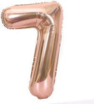 Imported Mylar & Foil #7 Rose Gold 34″ Balloon