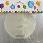 Imported Mylar & Foil Bobo Clear 18″ Balloons (24 count)