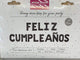 Feliz Cumpleanos Juego de pancartas con globos de 16″ en negro