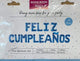 Feliz Cumpleanos Azul 16″ Globo Banner Set