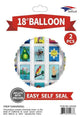 Loteria Mylar Set 18″ Globos (2 unidades)