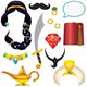 Letreros fotográficos de Arabian Nights (juego de 13 piezas)