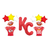 Paquete de globos de Kansas City Chiefs Team City