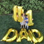 Conjunto de pancartas con globos gigantes para el día del padre #1 DAD