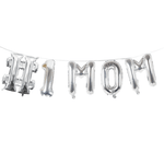 #1 MOM Mother's Day Balloon Banner Set