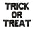 TRICK OR TREAT Balloon Banner Set