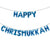 HAPPY CHRISMUKKAH Balloon Banner Set