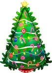 instaballoons Mylar & Foil Christmas Tree 36″ Balloon