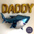 DADDY Shark Balloon Set with Giant Shark