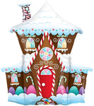 instaballoons Mylar & Foil Gingerbread House Christmas 37″ Balloon