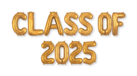 CLASS OF 2025 Balloon Banner Set
