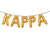 Conjunto de pancartas de globos de fraternidad de hermandad griega KAPPA