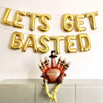 LETS GET BASTED Thanksgiving Balloon Banner Kit