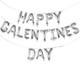 HAPPY GALENTINE'S DAY 16" Balloon Phrase Banner Set