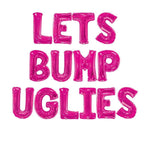 LET'S BUMP UGLIES — Ugly Xmas Sweater Balloon Banner Set