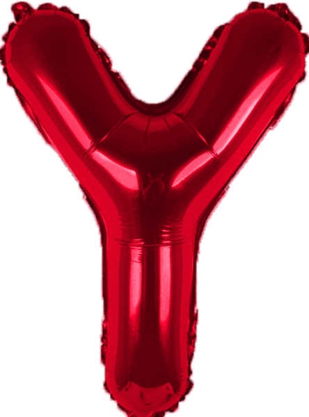 Globos Letras Rojo 16 Inch 40cm Abecedario Medianas – balloonazo