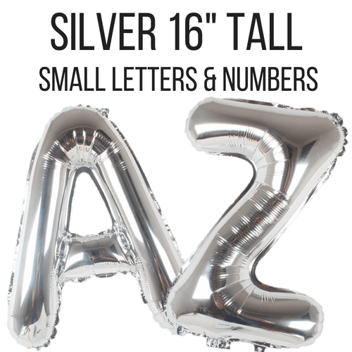 Small mylar online number balloons