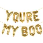 YOU'RE MY BOO 16" Balloon Phrase Banner Set