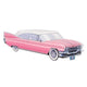 3D 50s Cruisin Car Centerpiece