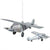 instaballoons Party Supplies 3D Airplane Centerpiece