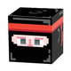 Cabezal de caja ninja de 8 bits 9x9
