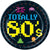 instaballoons Party Supplies 80s Plates 9″ (8 count)