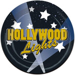 instaballoons Party Supplies Hollywood Lights Plates 7″ (8 count)