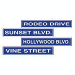 instaballoons Party Supplies Hollywood Street Signs CO (4 count)