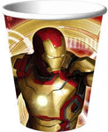 instaballoons Party Supplies Iron Man 3 9oz Cups (8 count)