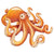 instaballoons Party Supplies Jointed Octopus