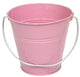 Pink Metal Bucket 5.5X6