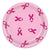 instaballoons Party Supplies Pink Ribbon Plates 9″ (8 count)