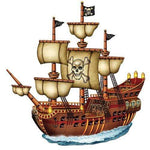 instaballoons Party Supplies Pirate Ship Cutout